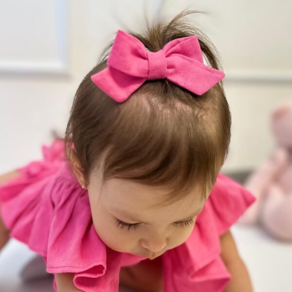 Conjunto Mary em Linho Rosa Pink — imagem 2