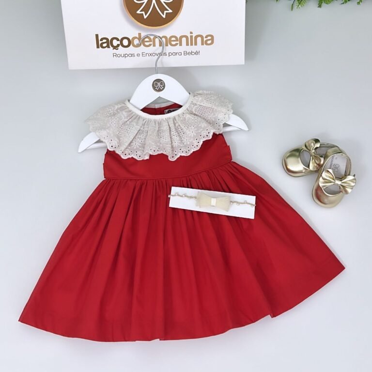Vestido Mia Gola em Lese