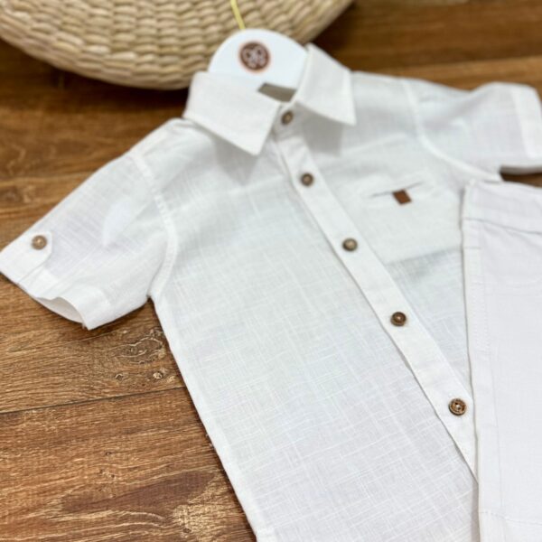 Conjunto Masc. Lorenzo Branco - Imagem 2