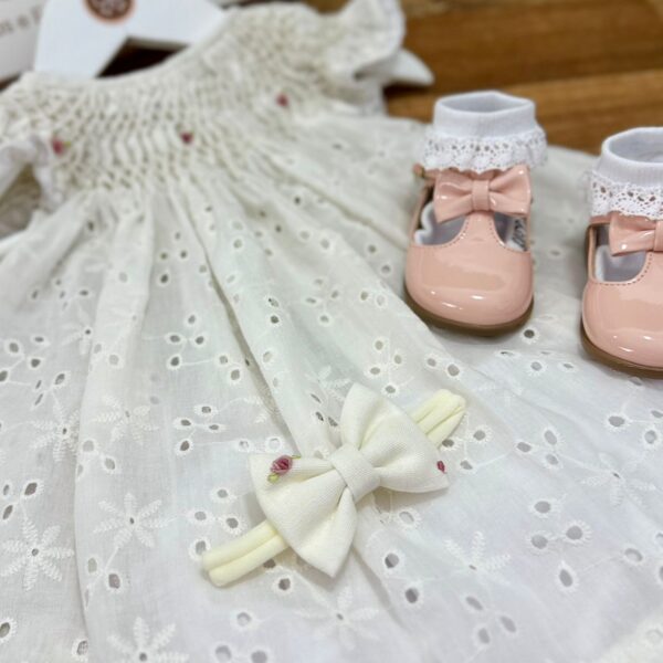 Vestido Casa de Abelha Aurora Bordado Rococó - Imagem 3
