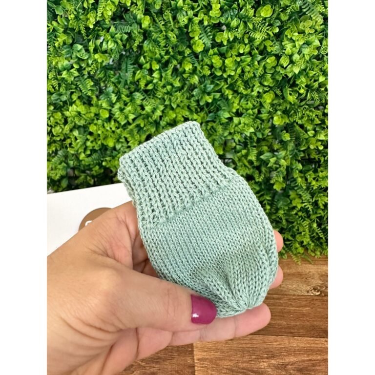 Luvinha de Tricô Verde
