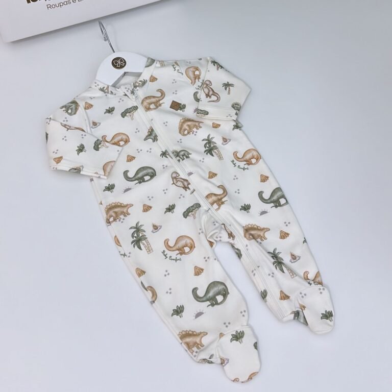 Macacão Pijama Dinossauros