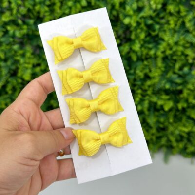 Lacinho Sara Bico de Pato Amarelo