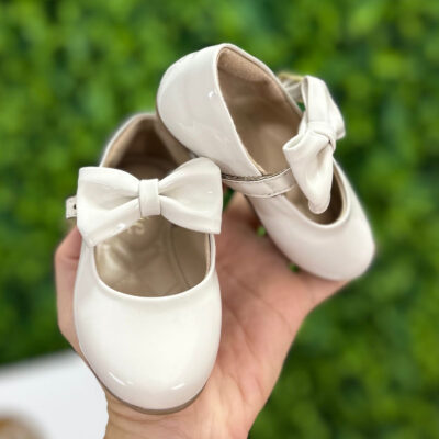 Sapatinho Lupie® Classico Verniz Off-White