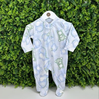Pijama Total Confort Anjos Baby Estampa Ursos