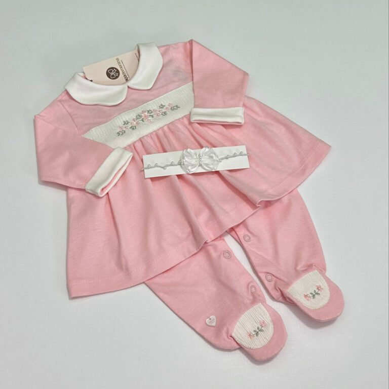 Saída Maternidade Mencia Rosa sem Manta