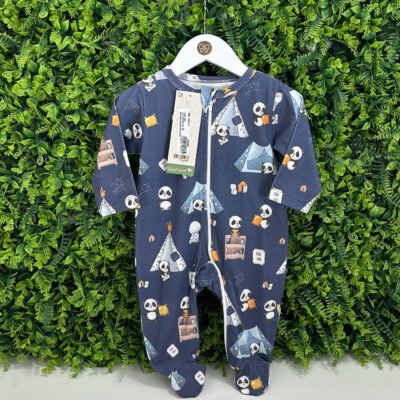 Pijama Total Confort Anjos Baby Estampa Pandas