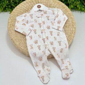Pijama Total Confort Anjos Baby Estampa Ursinhos