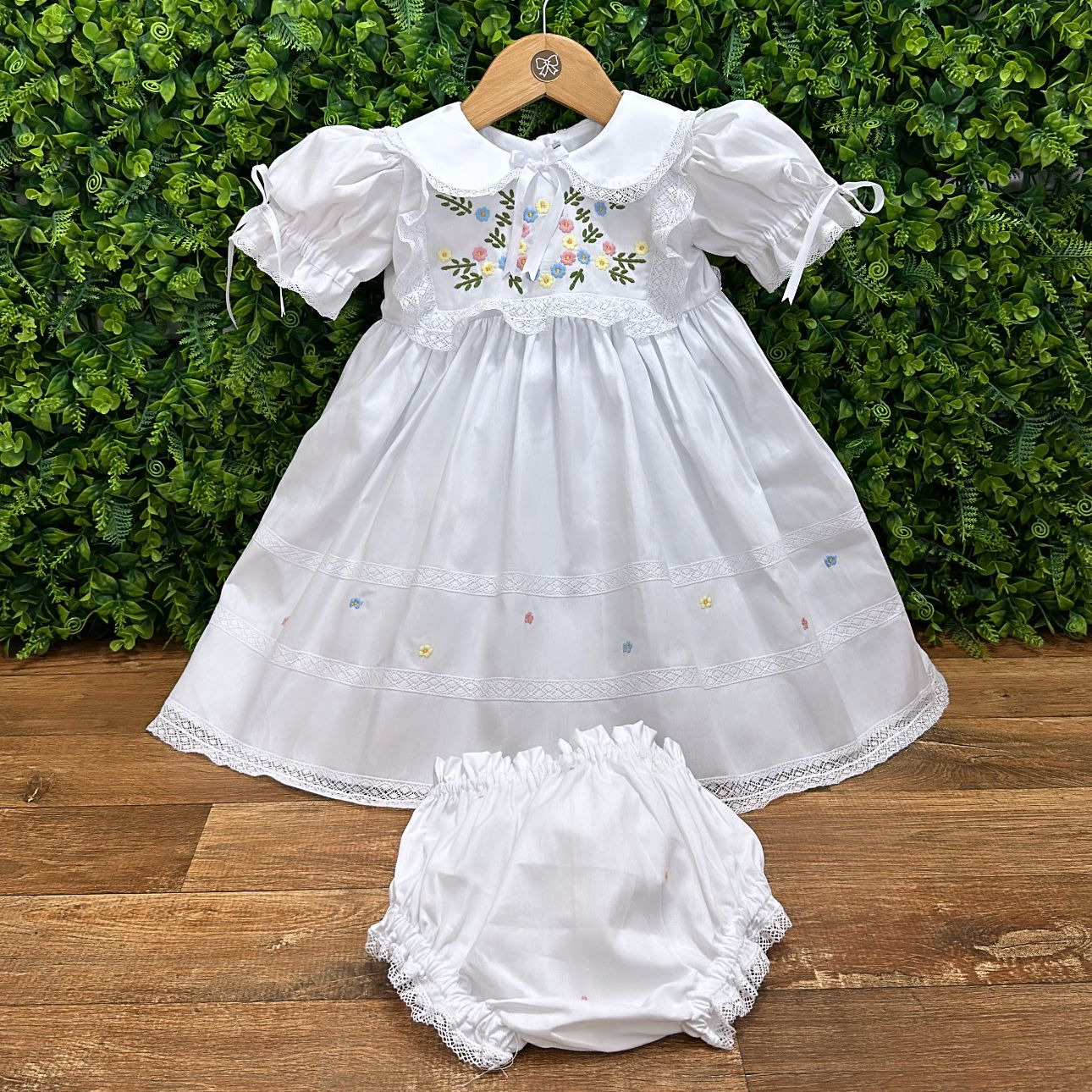 Vestido Jasmim Renda Paraibana com Calcinha