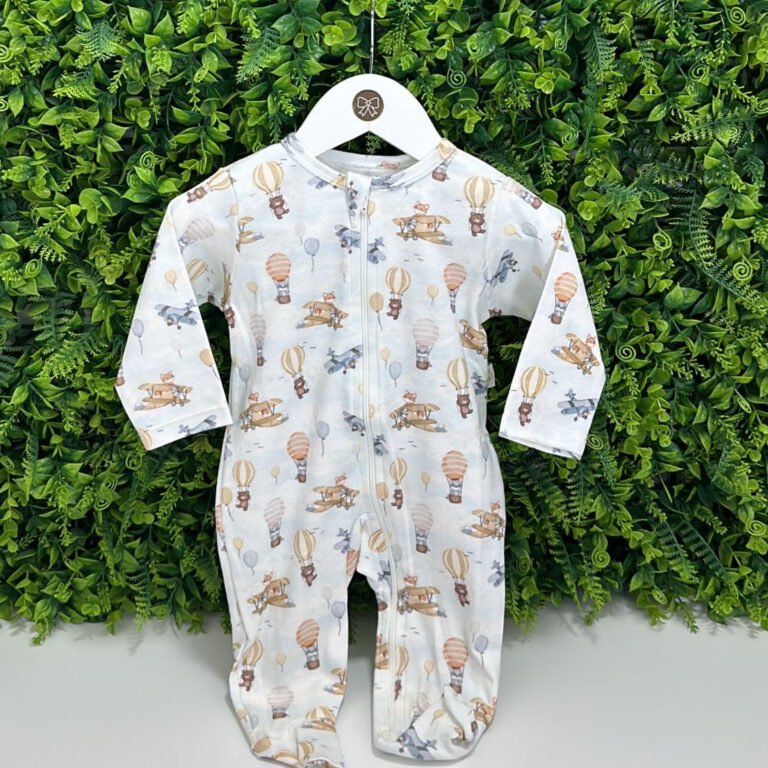 Pijama Total Confort Anjos Baby Estampa Aviões