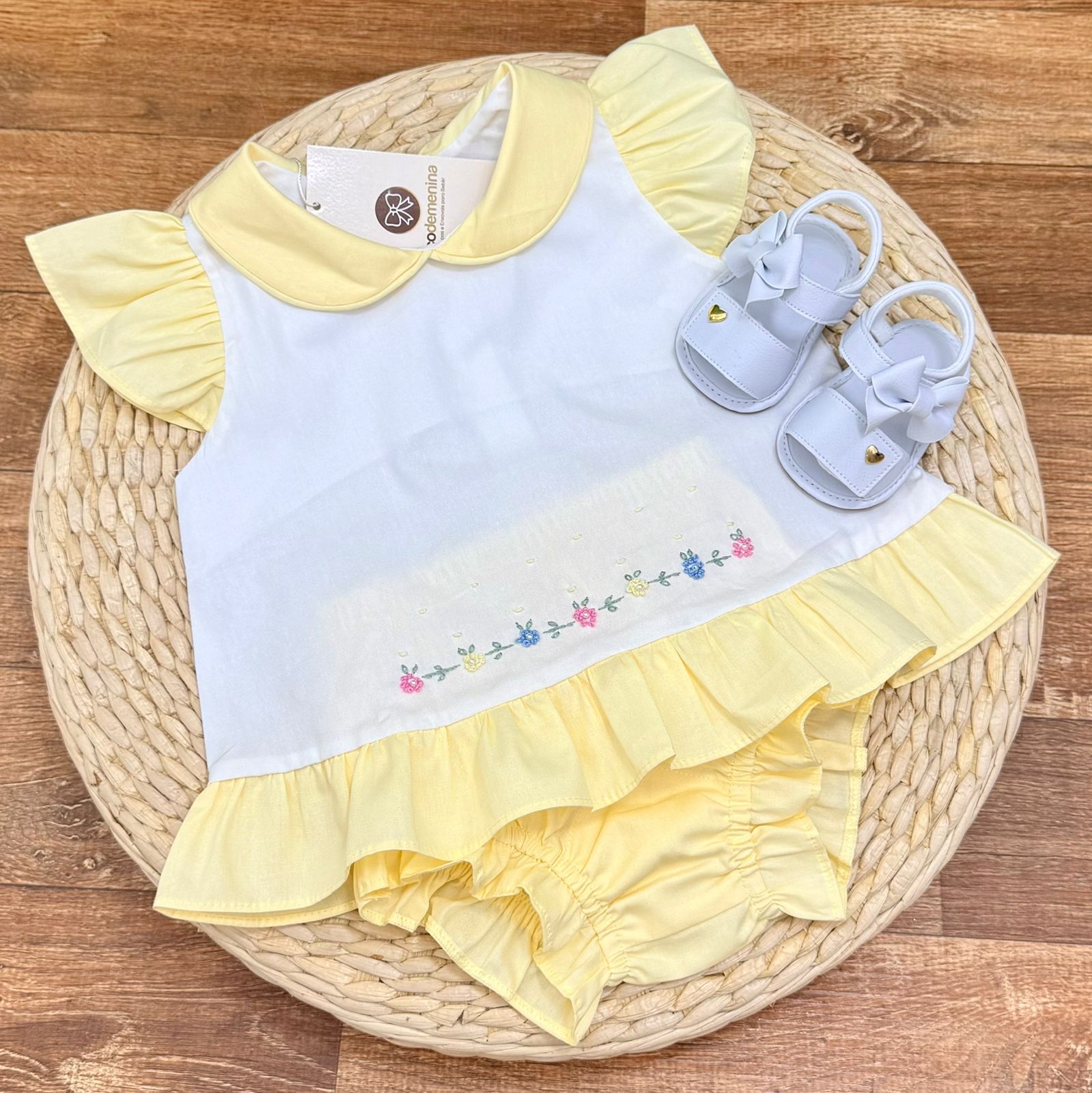 Conjunto Gabriela Amarelo