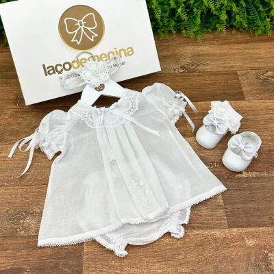 Conjunto Batinha Laura Branco