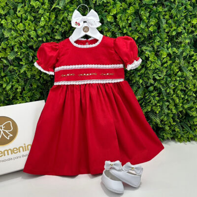 Vestido Amélia Vermelho