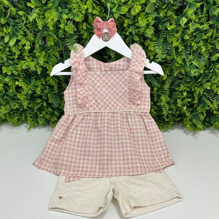 Conjunto Francine Rosa Chá