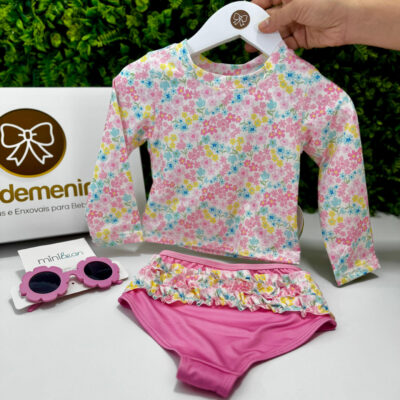 Conjunto Biquíni Floral Protection