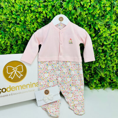 Macacão Mini Bear ® Floral