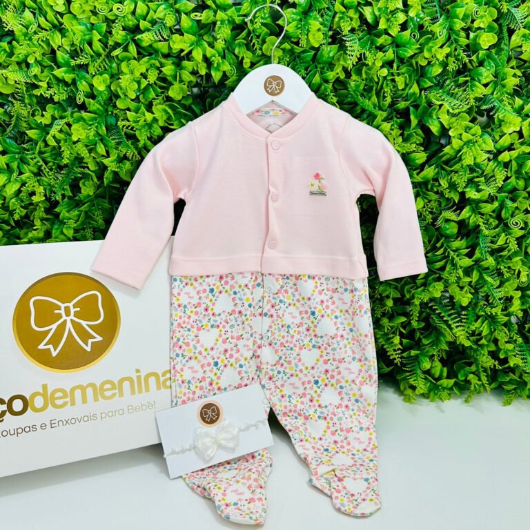 Macacão Mini Bear ® Floral
