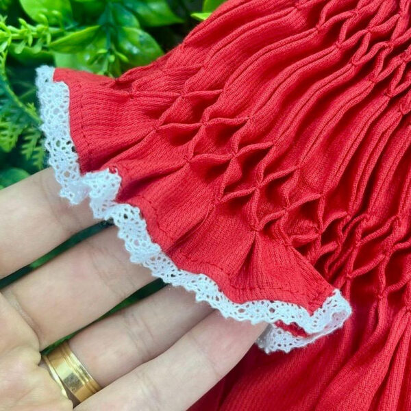 Vestido Casa de Abelha Vermelho - Imagem 3