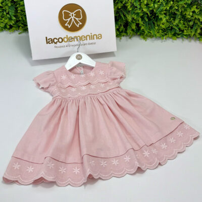 Vestido Loren Rosa Claro