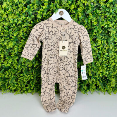 Pijama Feminino Nude Estampado