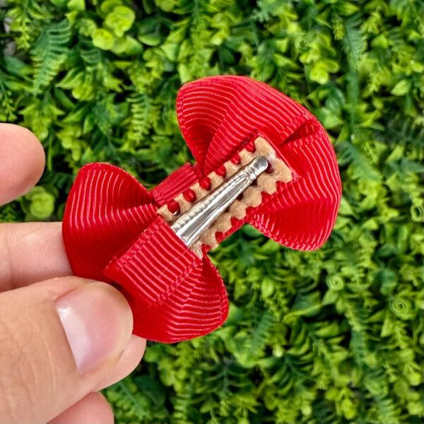 Lacinho Luna Bico de Pato Vermelho - Imagem 2