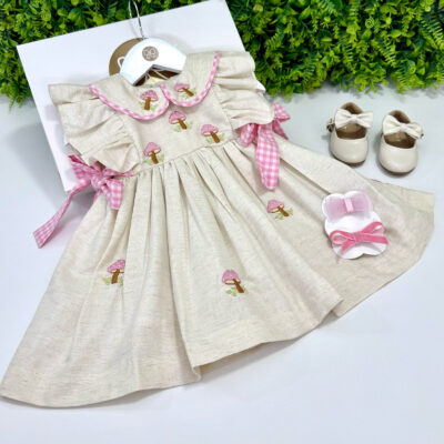 Vestido Maria Júlia Rosa