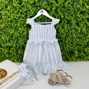 Vestido Maria Alice Listrado