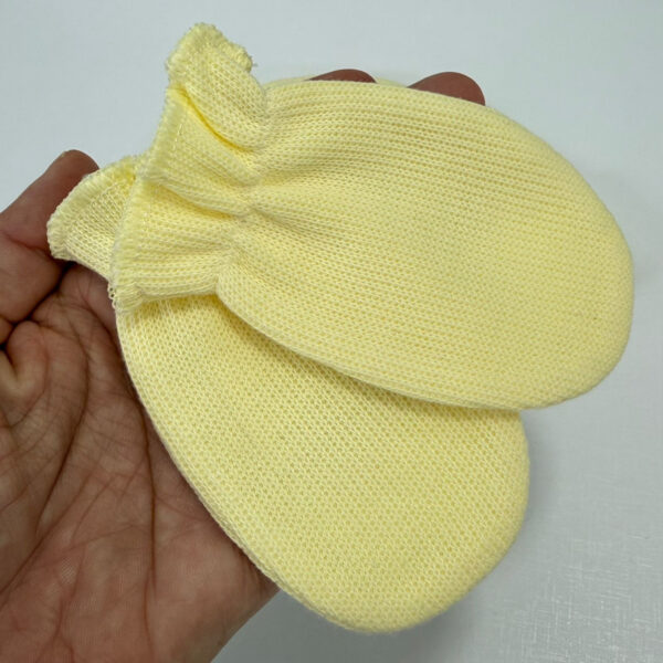 Kit Touca e Luvinhas Amarelo - Imagem 4