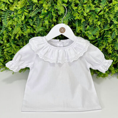 Camisa Fem. Gola Cambraia