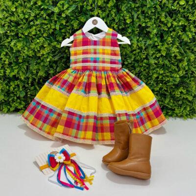 Vestido Junino Doce Tradição