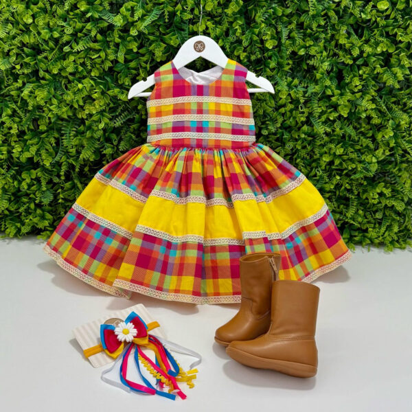 Vestido Junino Doce Tradição