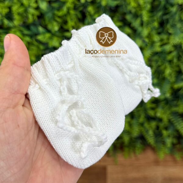 Saída Maternidade Romana Off-White - Imagem 5