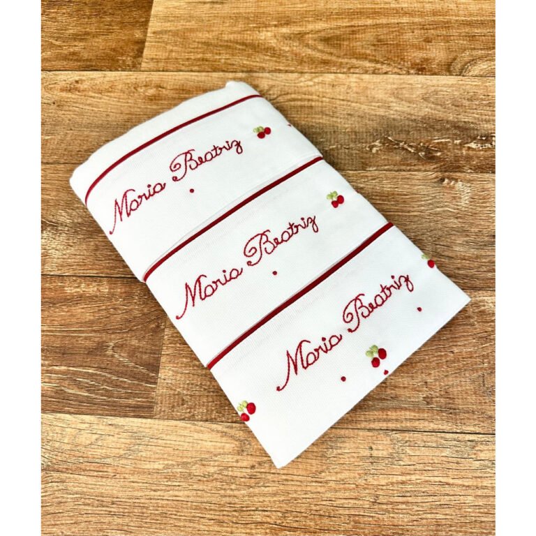 Kit Fraldas de Ombro Barra Larga Personalizadas - Nome Simples