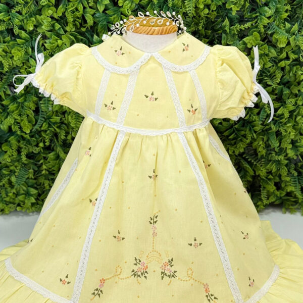 Vestido Festa Cléo Amarelo - Imagem 2