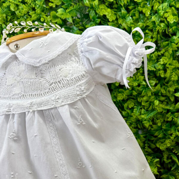 Vestido Batizado Isabel - Imagem 3