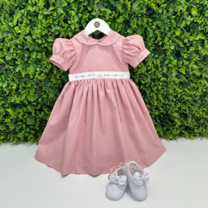 Vestido Festa Serena Rosa Chá