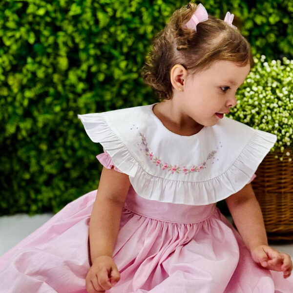 Vestido Fiorela Rosa - Imagem 2