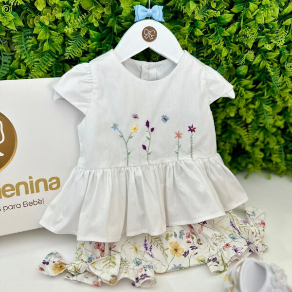 Conjunto Batinha Marina Floral - Imagem 2