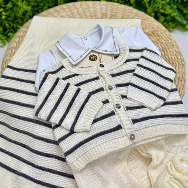 Saída Maternidade Bento Off-White - Imagem 2