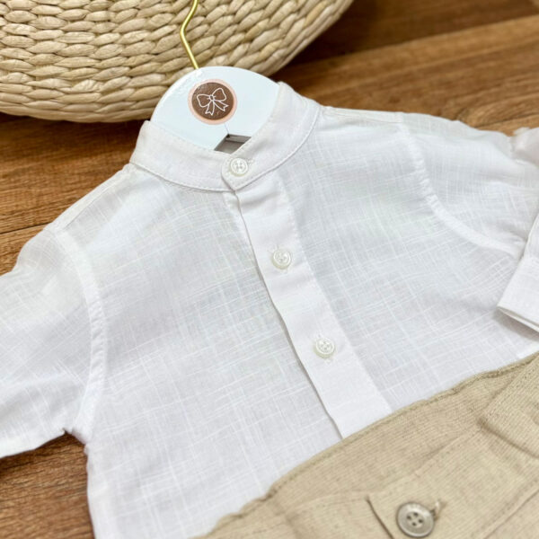Conjunto Lucas Branco e Bege - Imagem 2