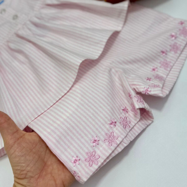 Conjunto Carina Rosa Listrado - Imagem 3