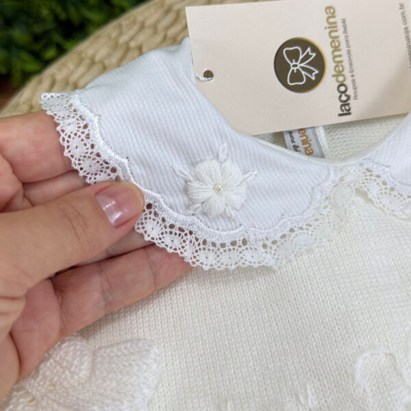 Saída Maternidade Butterfly Off-White - Imagem 4