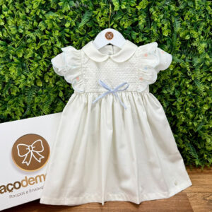 Vestido Kidstar® Amélia Off-White