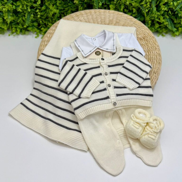 Saída Maternidade Bento Off-White