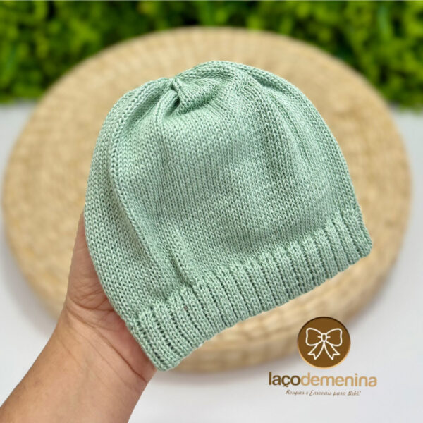 Touca Tricô Verde