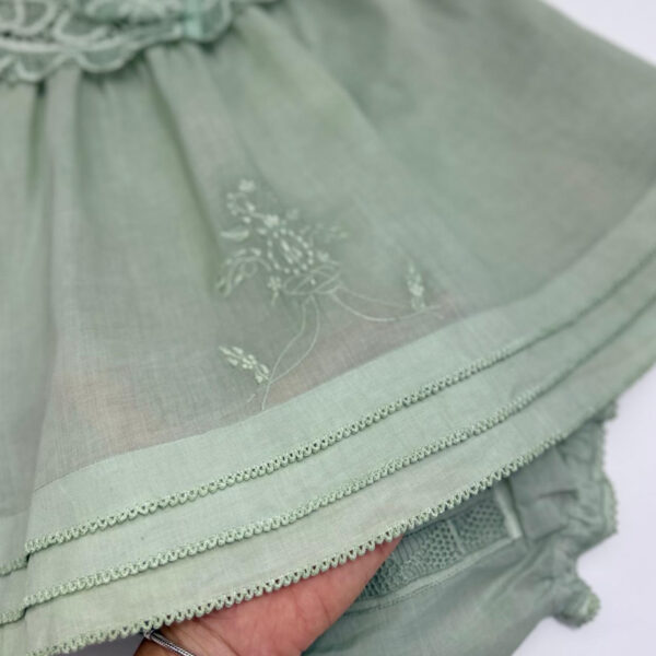 Vestido Três Ordens Verde - Imagem 2