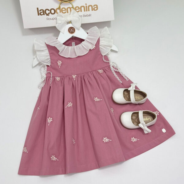 Vestido Kidstar® Micaela Rosé Blush - Imagem 2