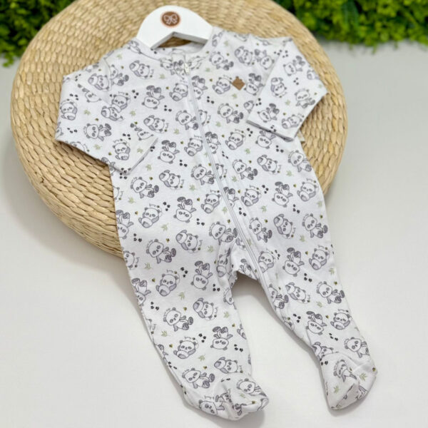 Pijama Unissex Estampa Pandinhas