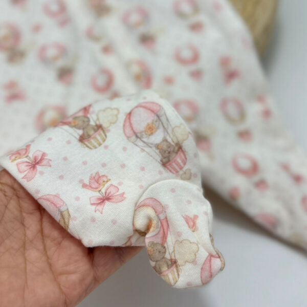 Pijama Feminino Estampa Ursos e Balões - Imagem 3