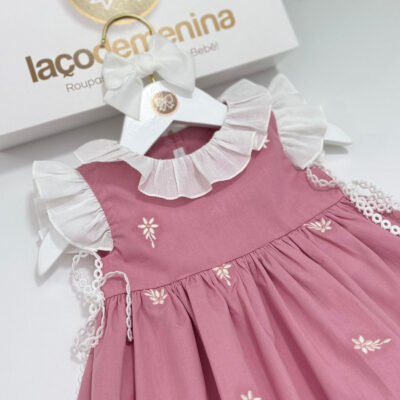 Vestido Kidstar® Micaela Rosé Blush